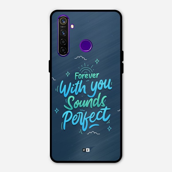 Sounds Perfect Metal Back Case for Realme 5 Pro