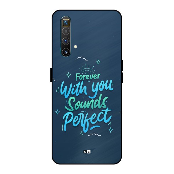 Sounds Perfect Metal Back Case for Realme X3