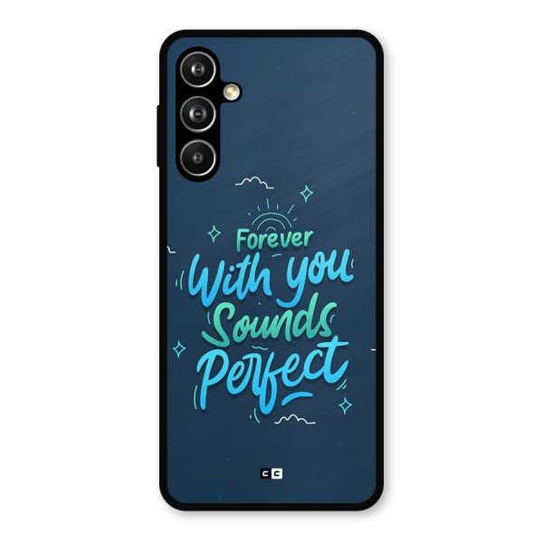 Sounds Perfect Metal Back Case for Samsung Galaxy M54