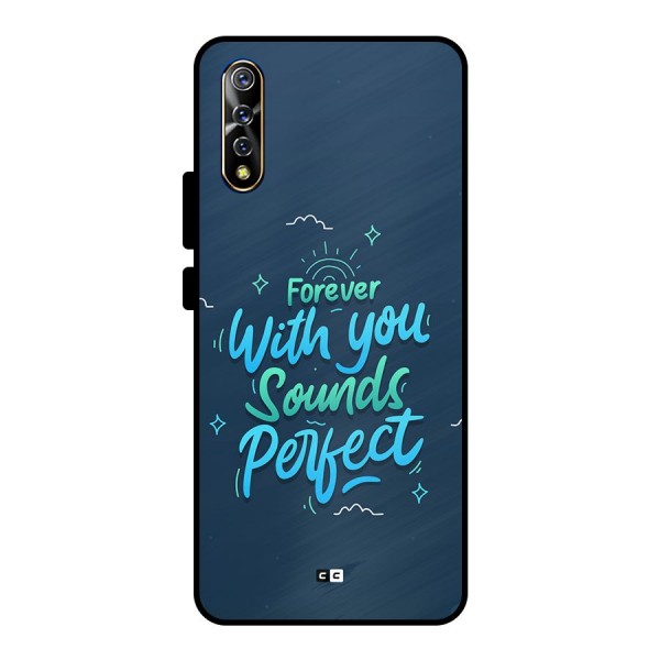 Sounds Perfect Metal Back Case for Vivo S1
