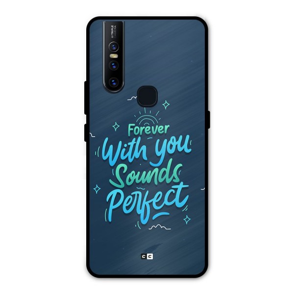 Sounds Perfect Metal Back Case for Vivo V15