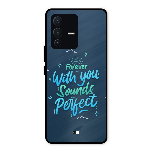 Sounds Perfect Metal Back Case for Vivo V23 5G