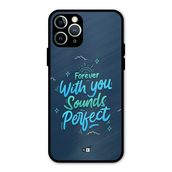 Sounds Perfect Metal Back Case for iPhone 11 Pro Max