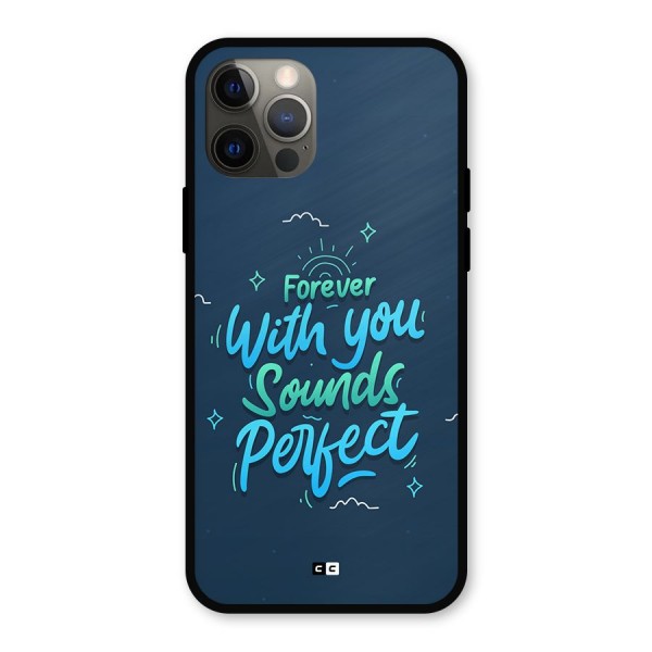 Sounds Perfect Metal Back Case for iPhone 12 Pro