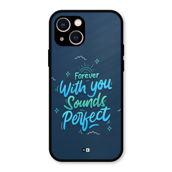 Sounds Perfect Metal Back Case for iPhone 13