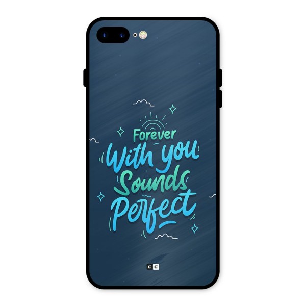Sounds Perfect Metal Back Case for iPhone 8 Plus