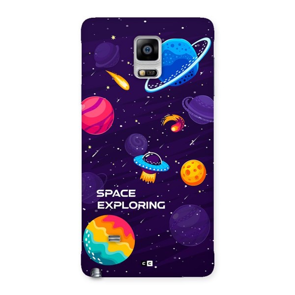 Space Exploring Back Case for Galaxy Note 4