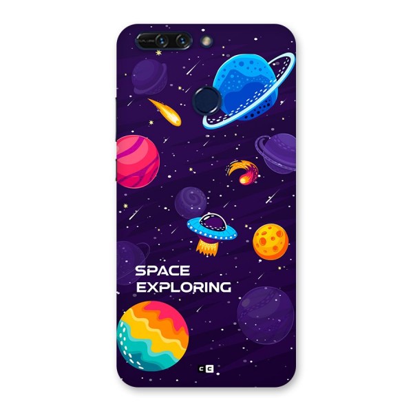 Space Exploring Back Case for Honor 8 Pro