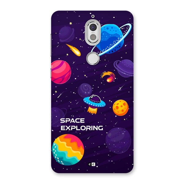 Space Exploring Back Case for Nokia 7