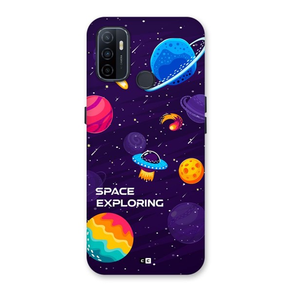 Space Exploring Back Case for Oppo A33 (2020)