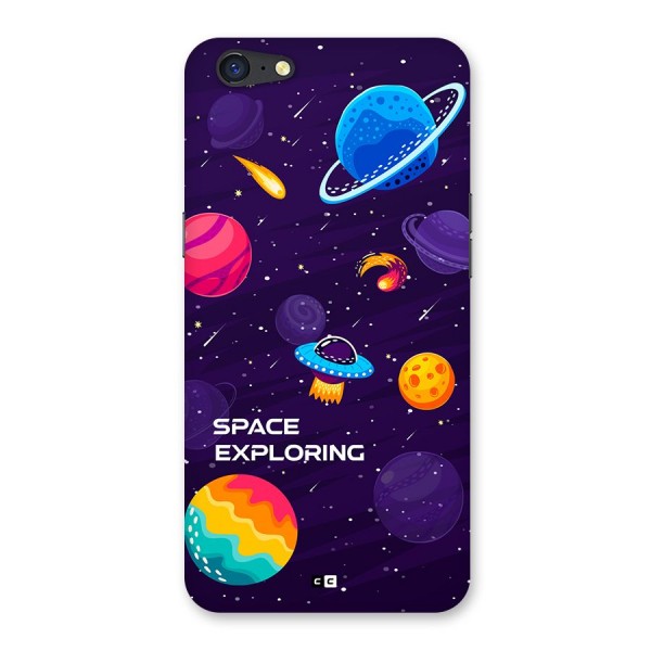 Space Exploring Back Case for Oppo A71