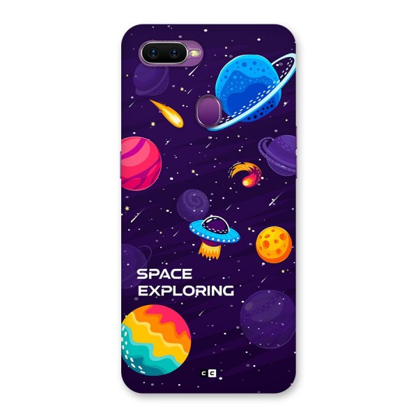 Space Exploring Back Case for Oppo F9