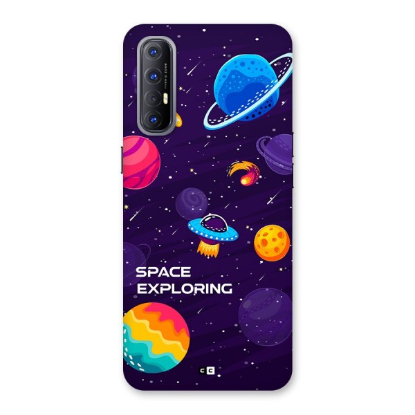 Space Exploring Back Case for Oppo Reno3 Pro