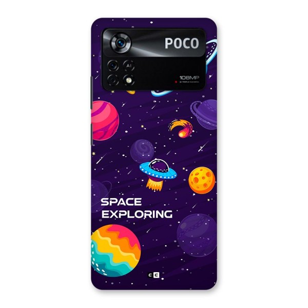 Space Exploring Back Case for Poco X4 Pro 5G