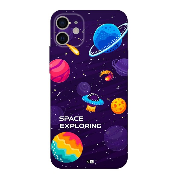Space Exploring Back Case for iPhone 11