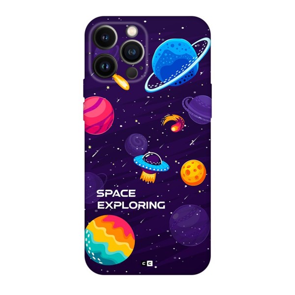 Space Exploring Back Case for iPhone 13 Pro Max