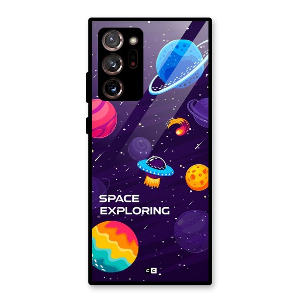Space Exploring Glass Back Case for Galaxy Note 20 Ultra