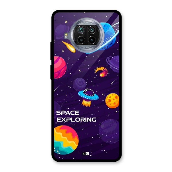 Space Exploring Glass Back Case for Mi 10i