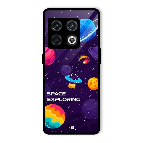 Space Exploring Glass Back Case for OnePlus 10 Pro 5G