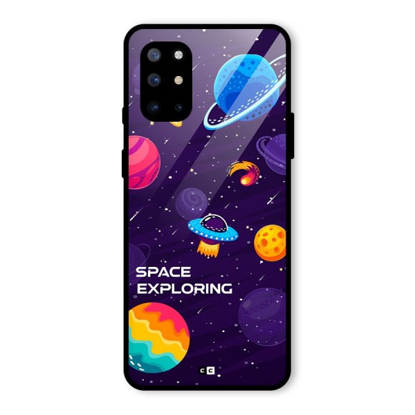 Space Exploring Glass Back Case for OnePlus 8T