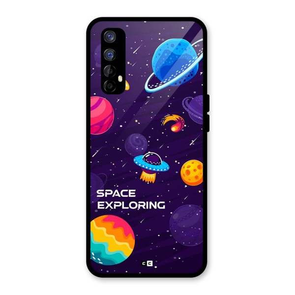 Space Exploring Glass Back Case for Realme Narzo 20 Pro