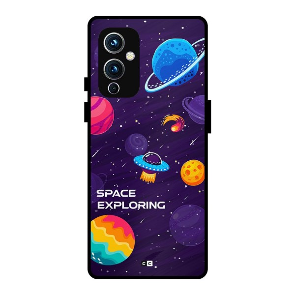 Space Exploring Metal Back Case for OnePlus 9