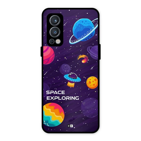 Space Exploring Metal Back Case for OnePlus Nord 2 5G