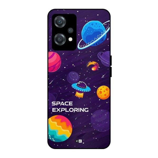 Space Exploring Metal Back Case for OnePlus Nord CE 2 Lite 5G