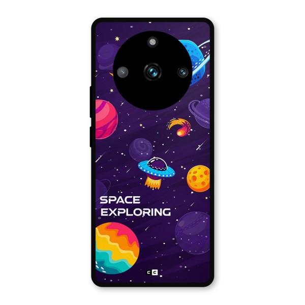 Space Exploring Metal Back Case for Realme 11 Pro Plus
