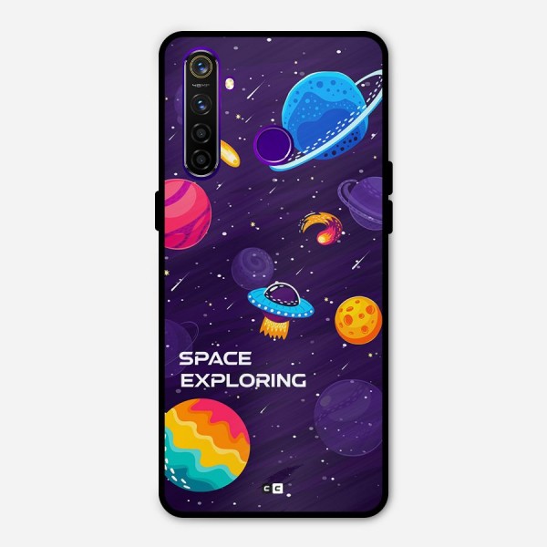 Space Exploring Metal Back Case for Realme 5 Pro