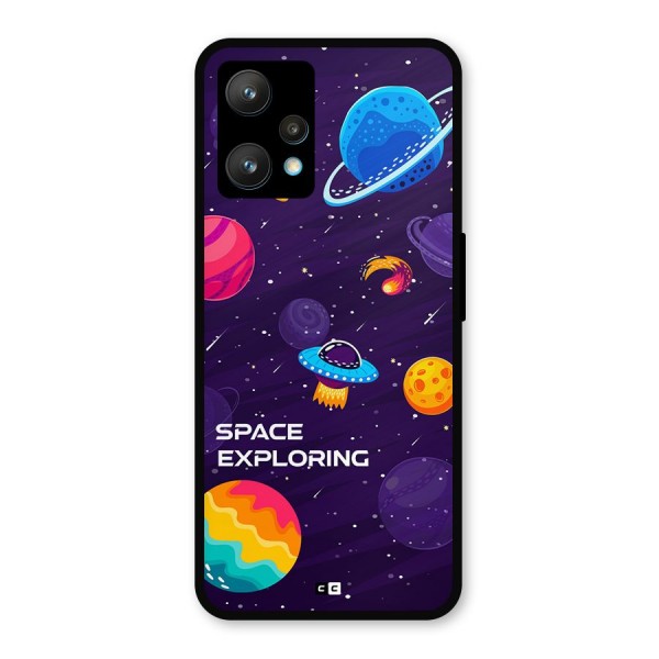 Space Exploring Metal Back Case for Realme 9 Pro Plus 5G