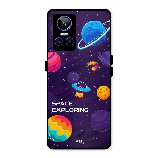 Space Exploring Metal Back Case for Realme GT Neo 3