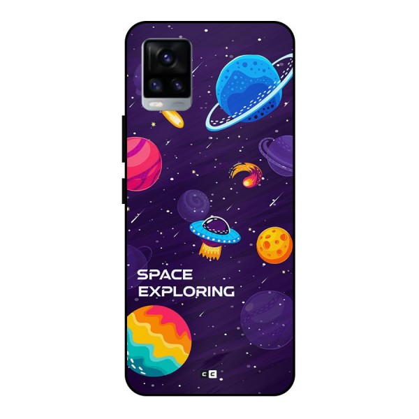 Space Exploring Metal Back Case for Vivo V20