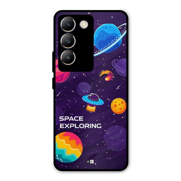 Space Exploring Metal Back Case for Vivo Y200e