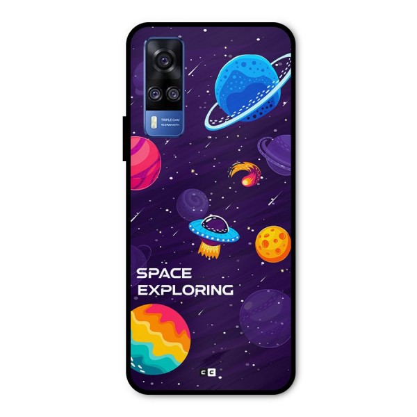 Space Exploring Metal Back Case for Vivo Y51A