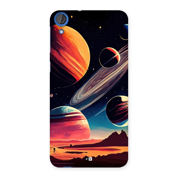 Space Planets Back Case for Desire 820
