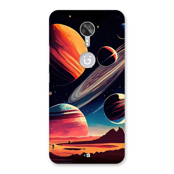 Space Planets Back Case for Gionee A1