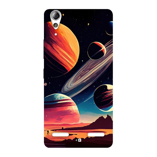 Space Planets Back Case for Lenovo A6000