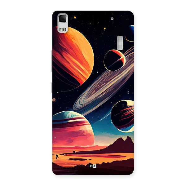Space Planets Back Case for Lenovo K3 Note