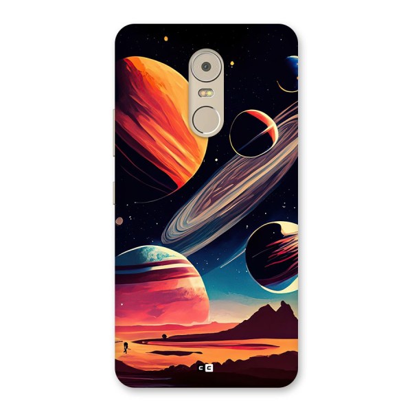 Space Planets Back Case for Lenovo K6 Note