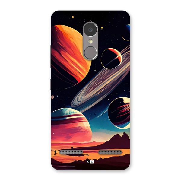 Space Planets Back Case for Lenovo K6 Power