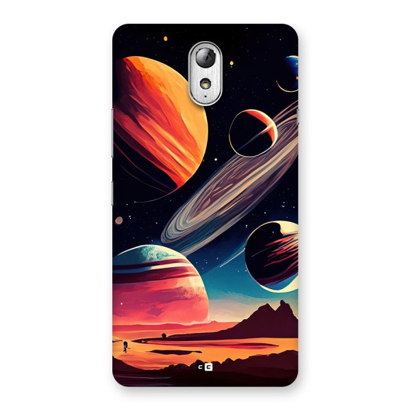 Space Planets Back Case for Lenovo Vibe P1M