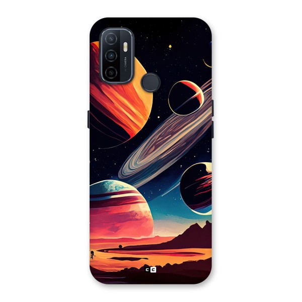 Space Planets Back Case for Oppo A33 (2020)