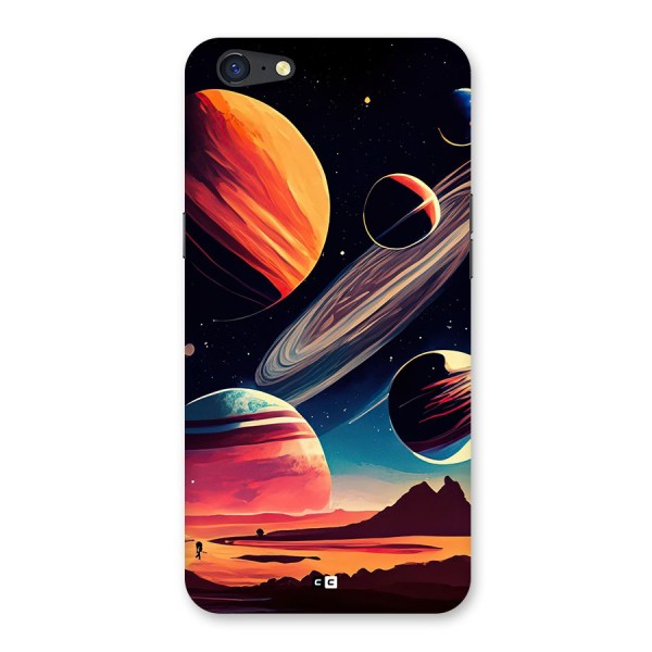 Space Planets Back Case for Oppo A71