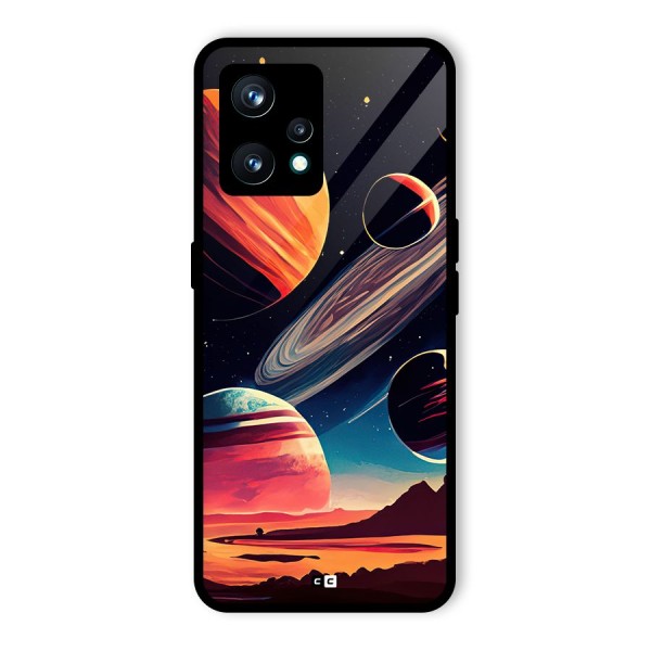 Space Planets Back Case for Realme 9