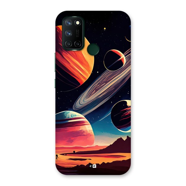 Space Planets Back Case for Realme C17