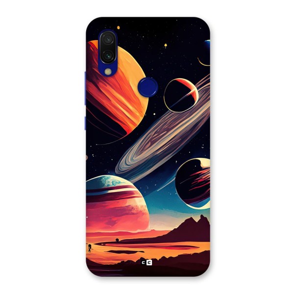 Space Planets Back Case for Redmi 7