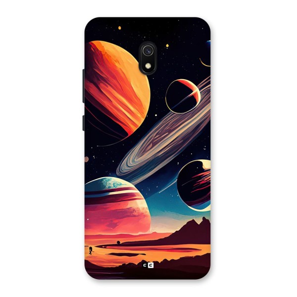 Space Planets Back Case for Redmi 8A