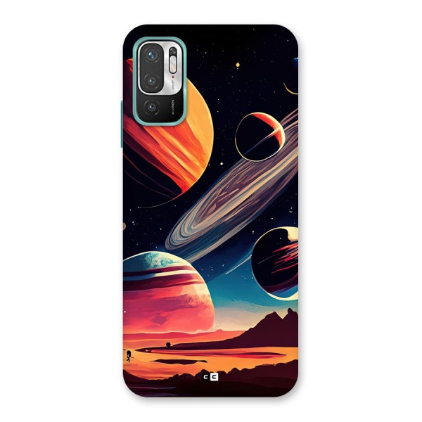Space Planets Back Case for Redmi Note 10T 5G