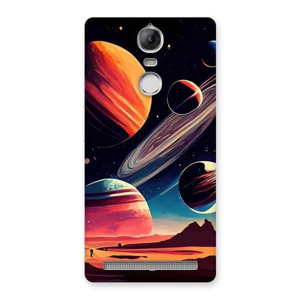 Space Planets Back Case for Vibe K5 Note